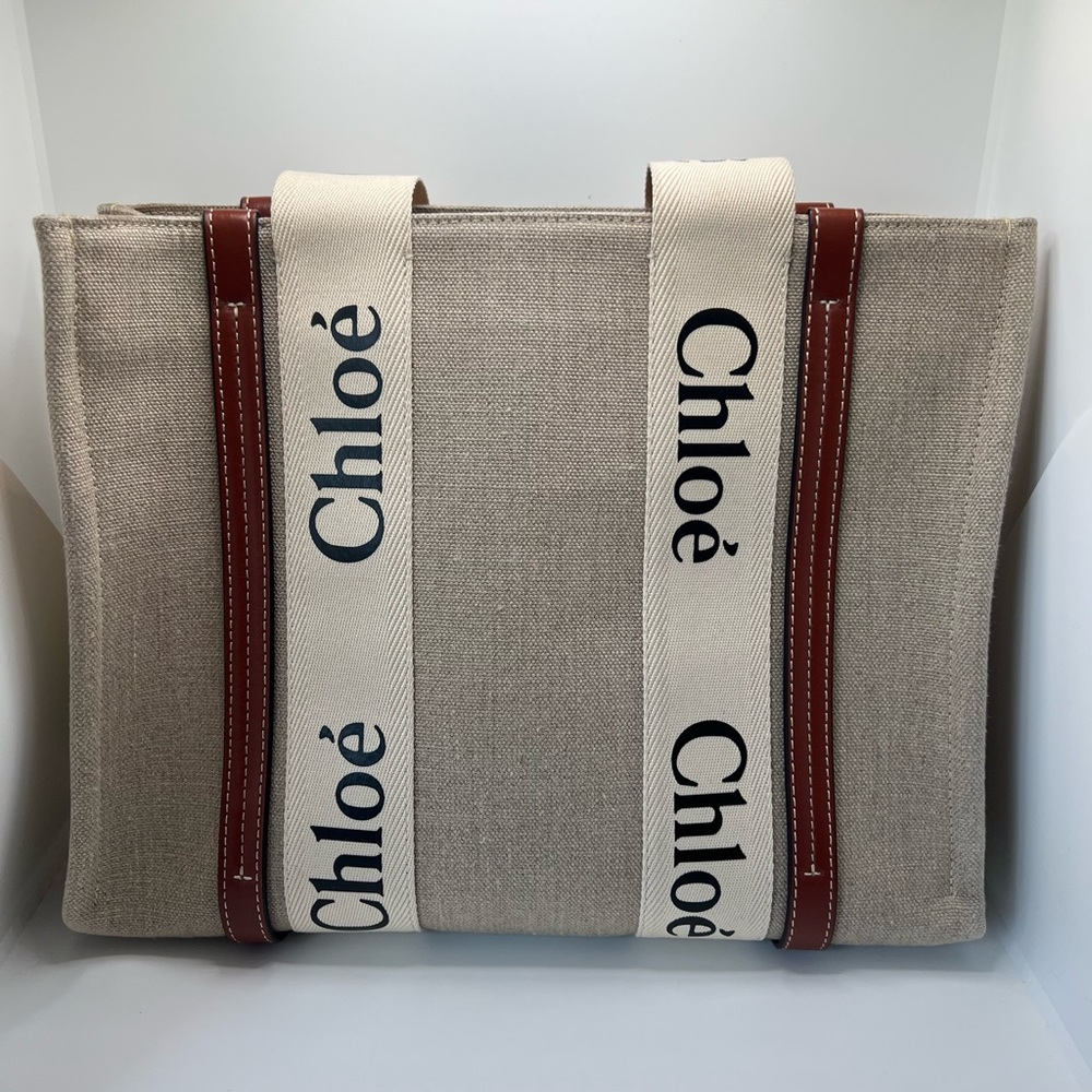 Chloe- Woody Medium Tote Bag